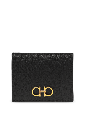 FERRAGAMO Leather wallet with logo | Women's Accessories